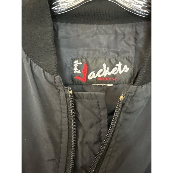 Men’s TRW Airlines Pilot Jacket Flight 18 Black Size XXL Sku 2648 - Picture 5 of 16